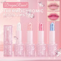 Cross-border pink lip balm, lipstick, women's warmth, color changing, moisturizing, non-decolorizing, moisturizing, sequin, jelly, transparent lip gloss.
