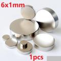 6x1mm DISC Neodymium Magnet 6x1mm Industrial Super Strong Neodymium Disc Magnets Super Strength Permanent For Garage Kitchen Science Craft Projects. 