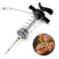 Stainless Steel Spice Syringe Marinade Injector Flavor Syringe Cooking Meat. 