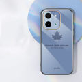 New Phone Case For Vivo Y28 Cover Screen Dustproof and Anti Drop Maple Leaf Shape For Vivo Y28 4G Case. 