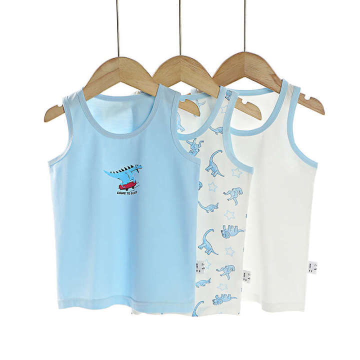 Three%20piece%20new%20clothing%20children's%20boys%20spring/summer%20bottom%20vest,%20elastic%20Lycra%20cotton%20-%20Image%206
