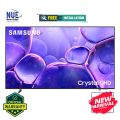New Model Samsung Official 50 Inch Crystal 4K UHD Smart TV (50U8000F) model 2025. 