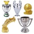 Mini model of football match simulation trophy decoration football league mini model of trophy.