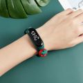 Disney Mickey Minnie Xiaomi LED Touch Watch Pooh Bear Bracelet Children's Sports Waterproof Electronic Kids Watch Birthday Gifts.
