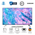 SAMSUNG 55″ Crystal 4K Smart UHD TV | UA55CU7700RSFS. 