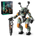 Moc BT-7274 Vanguard-class Titan Model from Titanfall 1057 Pieces Mech Warrior Mech-exoskeleton Robot Building Blocks Set Luhuai CVC.
