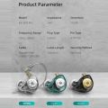 KZ EDX Pro in-Ear Stage Monitor Headphone Dual Magnetic Dynamic Earphone Shock Earbuds w/ 0.75mm Detachable Cable Wired Headset.