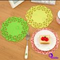 2 Pcs Mat Silicone Placemat High Temperature Resistant Thickening Anti-Scalding Insulation Pad.