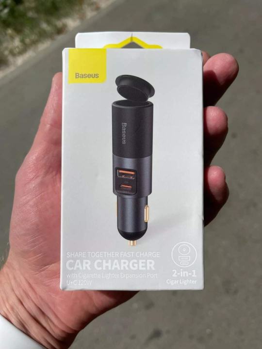 Baseus%20Share%20Together%20Fast%20Charge%20Car%20Charger%20with%20Cigarette%20Lighter%20Expansion%20Port%20U+C%20120W%20-%20Image%207