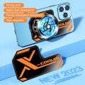 【Good-Love Store】（NEW）BlueWow X76Pro Latest Wireless Charging Semiconductor Mobile Phone Radiator With Three Adjustable Speeds Digital Temperature Display Magnetic Suction and Back Clip Dual Fixation Mobile Phone Radiator. 