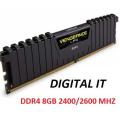CORSAIR DDR4 8GB DEXTOP RAM 2666/3200 MHZ. 