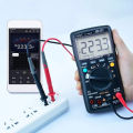 BSIDE Multimeter Auto/Manual Range Digital Universal Meter 6000 Counts LCD Display True RMS Smart AC/DC Voltage Current Meter with BT Function AC/DC Voltage Current Resistance Capacitance Frequency Temperature Duty Cycle Measurement. 