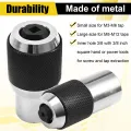 2Pcs Tap Socket Ratchet Tap Wrench 3/8inch Drive Hand Tool 1/4-1/2 Taps,0-1/2 Taps Tapping Socket Set Tap Socket Adapter. 