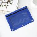 Pen Bag Binder Pencil Pouch Lightweight Cosmetic Bag Office Stationery Organizer Pencil Bags for Boys and Girls Children Teen Birthday Gifts. 