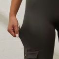 【Support-Cod】 Pockets Gym Leggings Women High Waist Fashion Fitness Pants Skinny Stretch Outdoors Comfortable Sport Leggings.