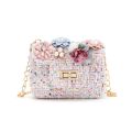 Bear Leader Children's Bag New Cute Girl Flowers Small Bag.