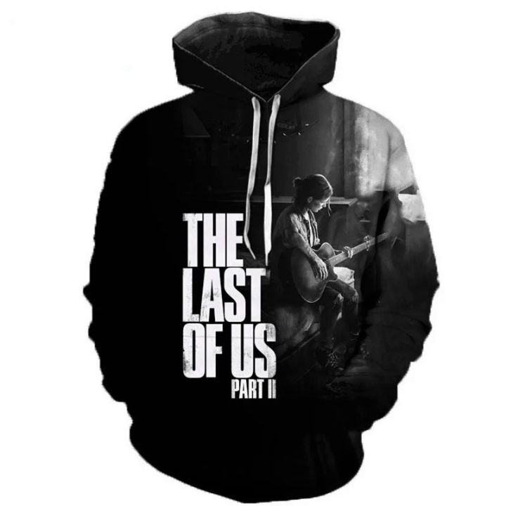 Hoodies Game The Last Of Us 3d Print Sweatshirts Men Women Unisex Hooded Oversized Hoodie Fashion Kids Sweatshirts Coat Clothing