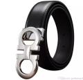 Stylish Black Artificial Leather Belt for Men - Belt For Men. 