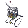 FORIDE Deluxe Bingo Game Set with 6 Inch Bingo Cage, Bingo Master Board,75 Colored Balls , 50 Bingo Cards, and 300 Bingo Chips. 