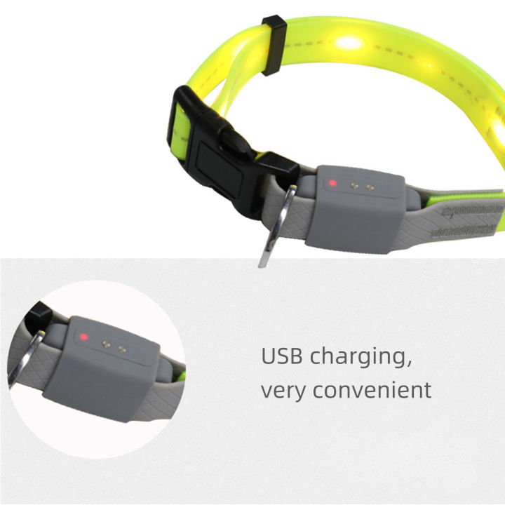 KOOWIN%20Dog%20Collar%20Glowing%20Pet%20Collar%20Adjustable%20Safety%20Pet%20Collars%20Waterproof%20with%203%20Light%20Modes%20-%20Image%206