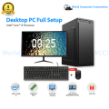 Intel Core i5 Desktop Computer Full Setup | Customizable 4-8GB RAM, 120GB SSD, 500GB-1TB HDD & Monitor | Affordable Budget Office & Gaming PC Windows 10 Pro 2025.