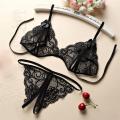Barely Laced Bikini Set Stylish, Fashionable & Trendy Lingerie Bikinis For Women Ladies & Girls / Costumes Lace Transparent Lingerie From Charu Closet (Free Size).