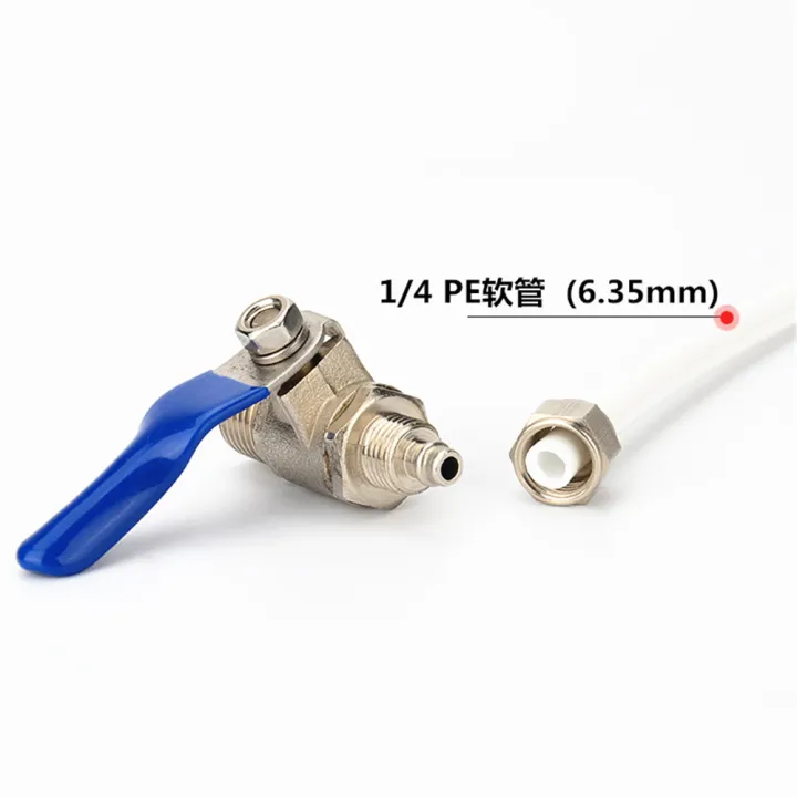 Ball%20valve%20fittings%20for%20water%20purifier%20faucet%20of%20household%20kitchen%206.35mm%20OD%20Hose%201/4"%20Male%20Thread%20-%20Image%204