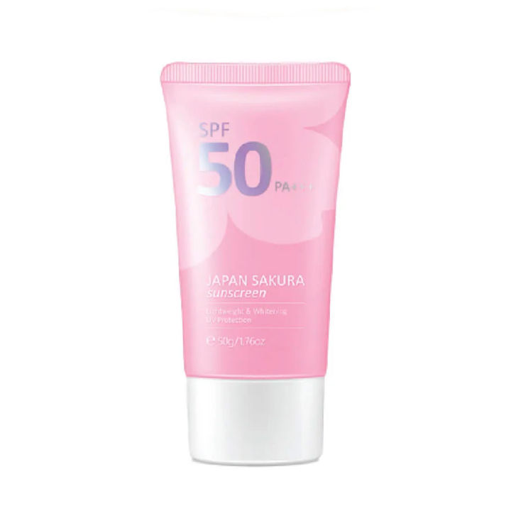 Laikou Japan Sakura Face Sunscreen, SPF50++ 50 gm