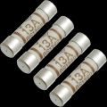 3Pcs Fuse 13A Ceramic Fast Blow Type AC 250V 13A BS1362 Glass Fuses Tubes Size 6x25mm. 