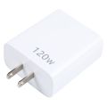 120W Dual PD Type-C + 3 x USB Multi Port Charger, US Plug.