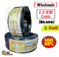 1.3 Rm Electric Cable Red/Black Color (1 coil) 3/22 Electric Cable.