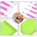 Delicate product DIY Diamond Painting Tool Kits, ABS + Silicone Materials Including Tweezers, Diamond Disk, Glue, Pen, and Bags for DIY Art Craft (22PCS). 