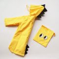 Cute Dinosaur Polyester Baby Raincoat Outdoor Waterproof Rain Coat Children Impermeable Poncho Boys Girls Rain Jacket.