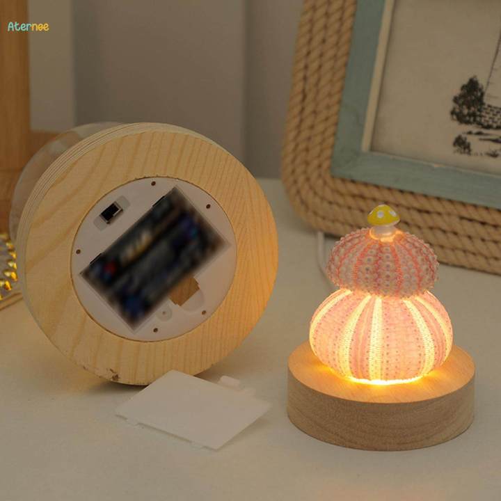 Decorative%20Table%20Lights%20Table%20Lamp%20Bedroom%20Shell%20Wedding%20Modern%20Party%20with%20LED%20Function%20Novelty%20Birthday%20Gift%20Mini%20Desk%20Lights%20Night%20Light%20-%20Image%203