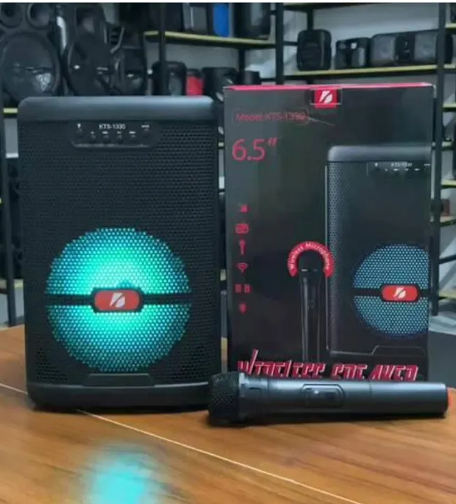 KTS%201330%20Wireless%20Portable%20Bluetooth%206.5%20inches%20Speaker%20with%20Microphone%20-%20Image%204