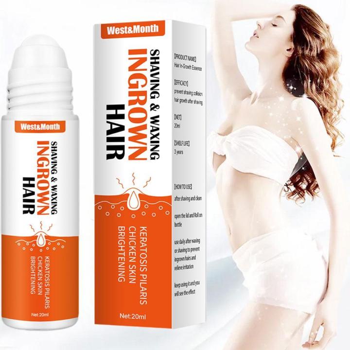 Ingrown hair after shaving treatment for dark spots repair serum M2Z1