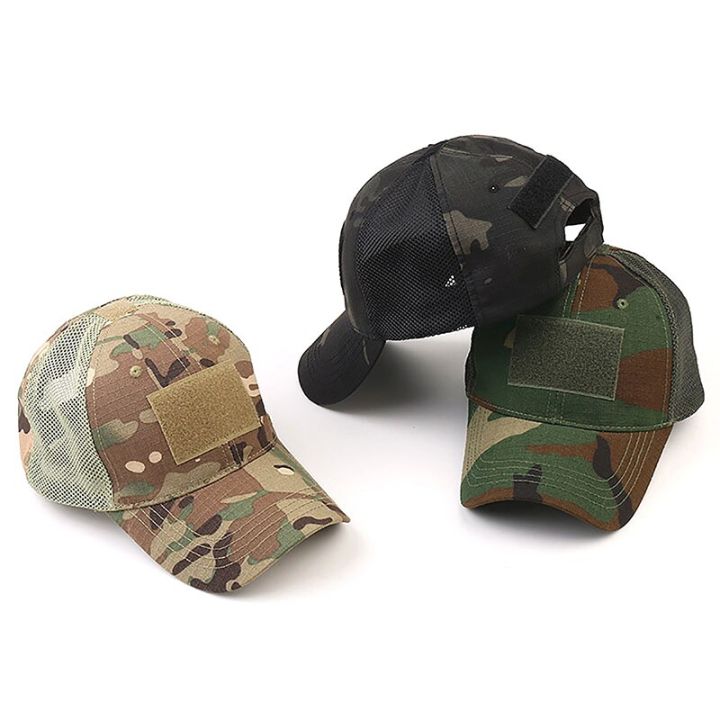 Camouflage%20Military%20Baseball%20Caps%20Traf%20Mesh%20Tactical%20Army%20Sport%20Adjustable%20Snapback%20Contractor%20Dad%20Hats%20Men%20Women%20-%20Image%203
