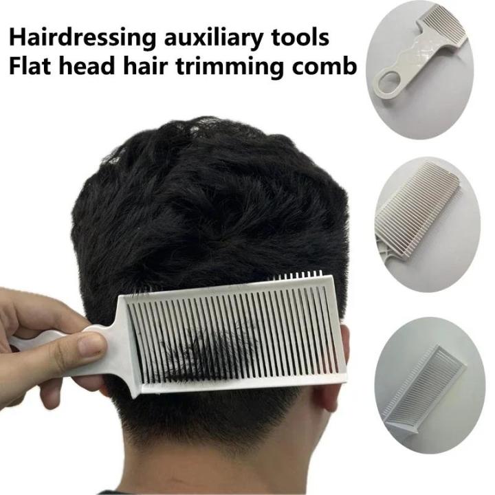1pc%20Hair%20cutting%20aids%20Plastic%20Flat%20head%20push%20Trimming%20comb%20Men's%20trimming%20Design%20major%20Flat%20comb%20Dedicated%20to%20hair%20salons%20-%20Image%203
