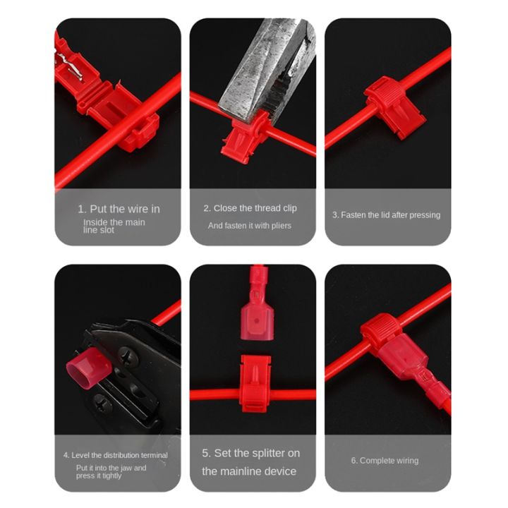 120%20Pcs/60%20Pairs%20Quick%20Splice%20Wire%20Terminals%20T-Tap%20Self-Stripping%20-%20Image%204