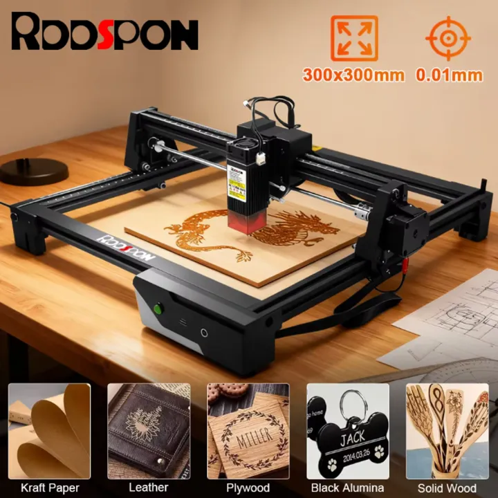 RDDSPON%20Laser%20Engraver%202.5W%207W%20Optical%20Power%20CNC%20Wood%20Router%20Engraving%20Machine%20Woodworking%20DIY%20Portable%20Cutter%20Printer%20300*300mm%20-%20Image%208