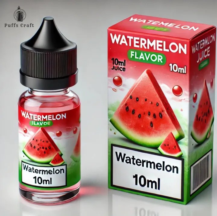 10 ML Watermelon Flavor Liquid Vape Juice For Electric Cigarettes And Vapes