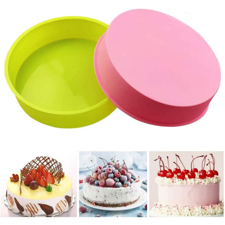 2Pcs%20Silicone%20Cake%20Molds,8%20Inch%20Round%20Cake%20Tins,Non%20Stick%20Baking%20Molds,Bakeware%20for%20Chocolate%20Cookies/Breads%20-%20Image%206