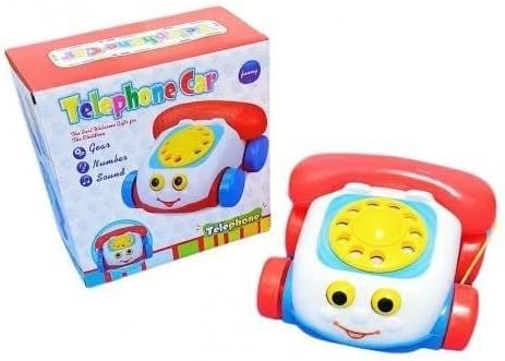 Telephone, Plastic Chatter Telephone, Colourful Toy