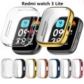 TPU Soft Protective Case For Xiaomi Redmi Watch 3 Lite Full Coverelaxrage Screen Protector For Redmi Watch 3 Active Smart Watch Bumpe.