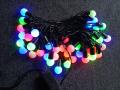 LED Color Changing Fairy Light Ball Shaped - 28 bulbs.