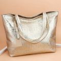 Ladies Leather Handbags, Handbags, Ladies Shoulder Bags, Designer Handbags, Leather Handbags-Silver. 