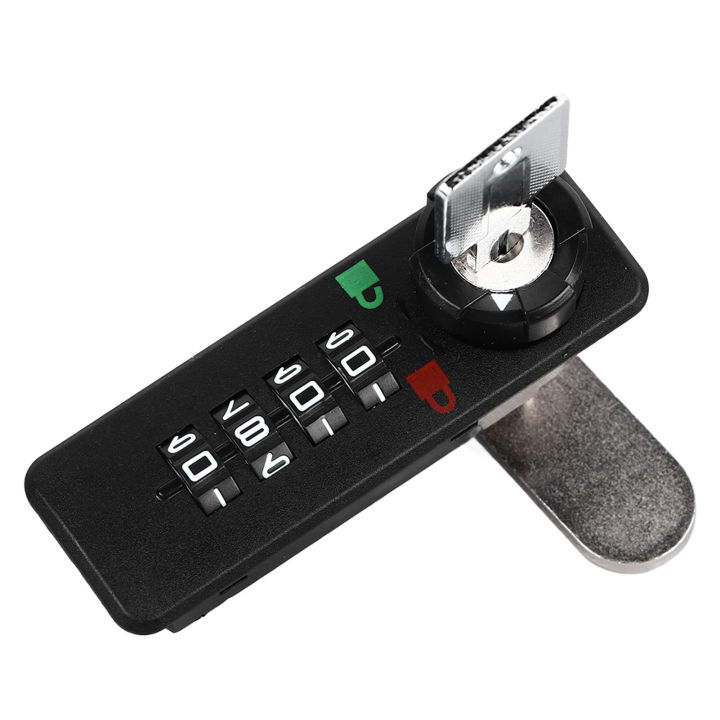 4 Digit Mechanical Dial Combination Lock Password Safety Drawer Shoe