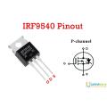IRF9540PBF IRF9540 IRF 9540 100V 76A 150W TO-220 P-Channel Power MOSFET 3 Pin IC Power Transistor Field Effect MOSFET IC Electrical Circuitry & Parts. 