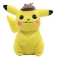 Pokemon Detective Pikachu Plush Toys Cartoon Anime Pikachu Plush Doll Stuffed Kawaii Pokemon Doll Pendant Birthday Gift for Kids. 