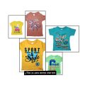4 Piece high Quality cotton Kids t-shirt for baby. 
